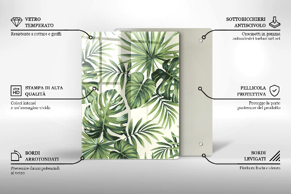 Glasskärbräda Vinterdekorationer