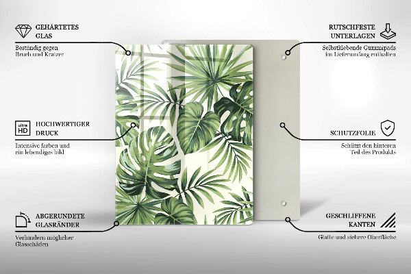 Glasskärbräda Vinterdekorationer