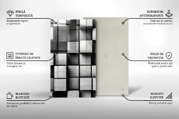 Glasskärbräda 3D Geometri Bakgrund