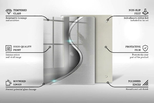 Glasskärbräda 3D Geometri Bakgrund