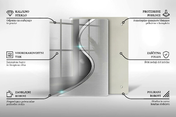 Glasskärbräda 3D Geometri Bakgrund