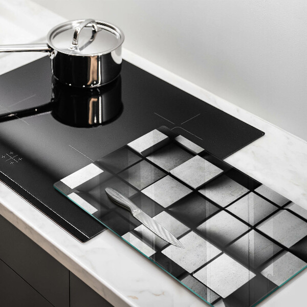 Glasskärbräda 3D Geometri Bakgrund