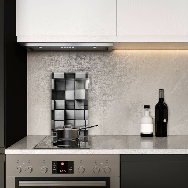 Glasskärbräda 3D Geometri Bakgrund