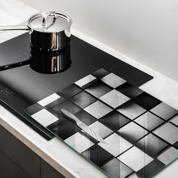 Glasskärbräda 3D Geometri Bakgrund