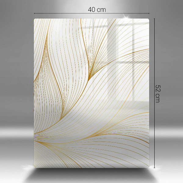 Glasskärbräda Modernt linjemönster