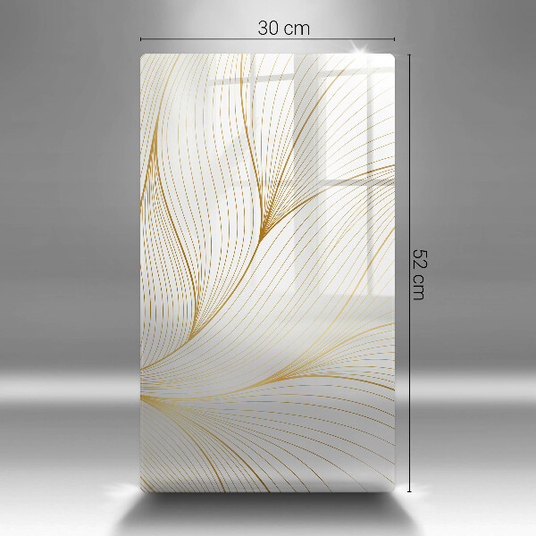 Glasskärbräda Modernt linjemönster