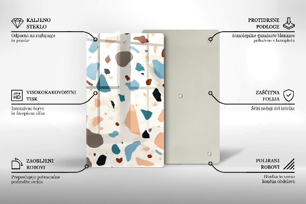 Glasskärbräda Dekorativt stengods