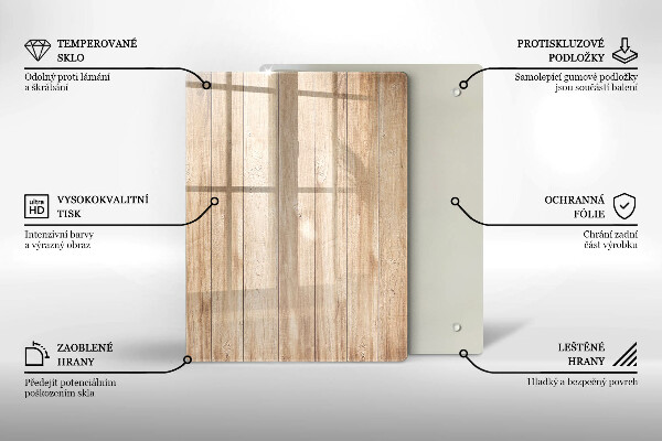 Glasskärbräda Dekorativt stengods