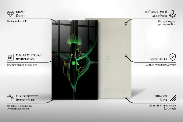 Glasskärbräda Modern abstraktion