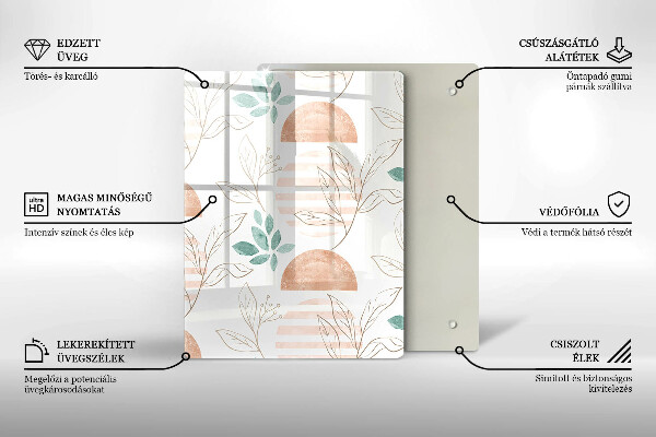 Glasskärbräda Modern abstraktion