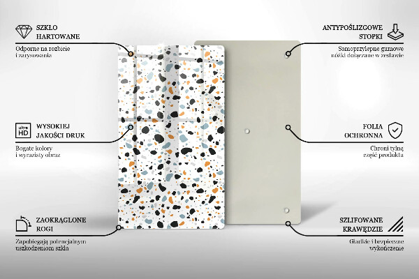 Glasskärbräda Dekorativt stengods