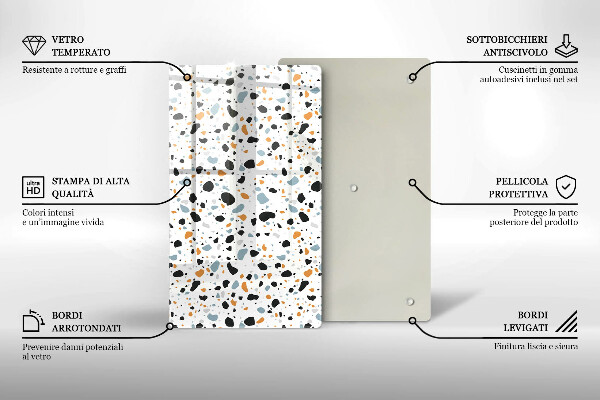 Glasskärbräda Dekorativt stengods