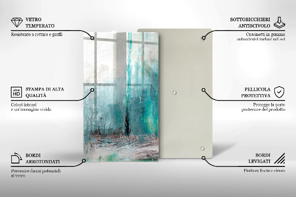 Glasskärbräda Bakgrund abstrakt färg