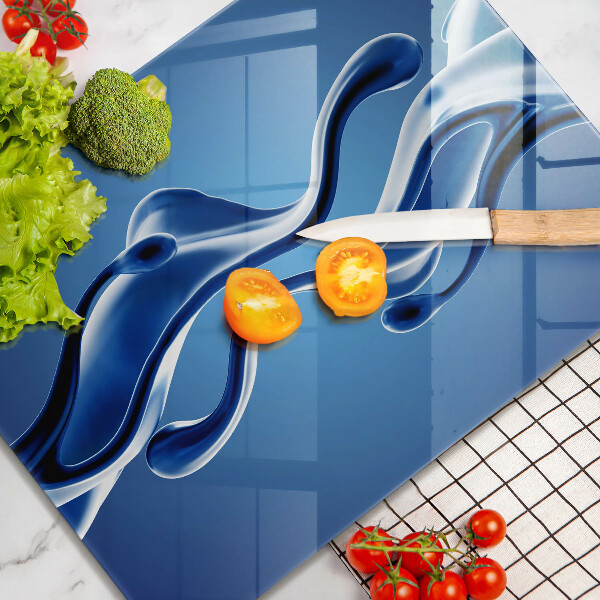 Glasskärbräda Vätskeabstraktion