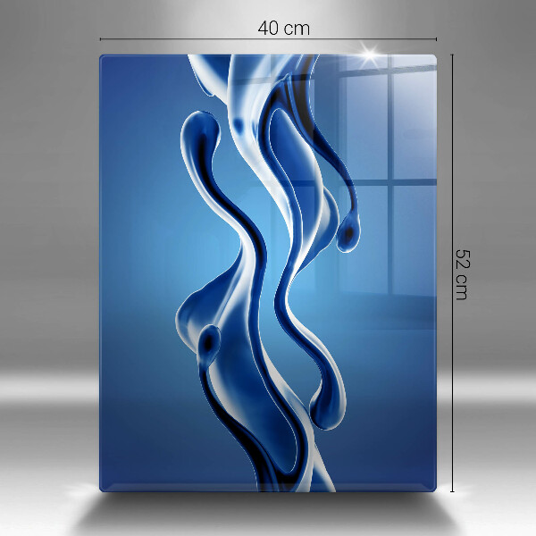 Glasskärbräda Vätskeabstraktion