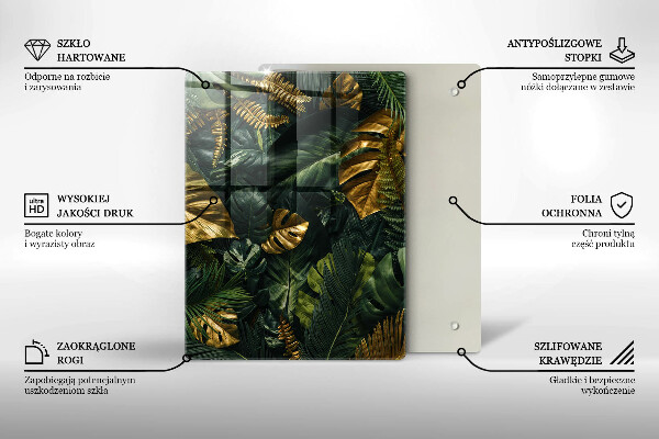 Glasskärbräda Vätskeabstraktion