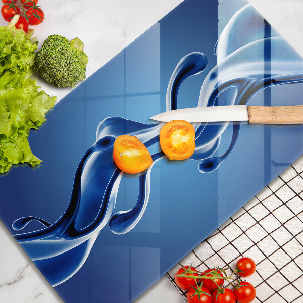 Glasskärbräda Vätskeabstraktion