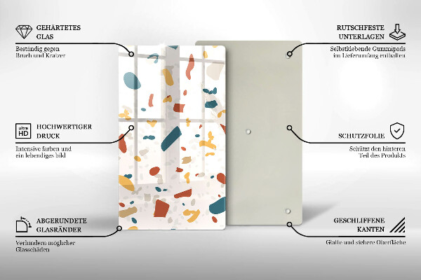 Glasskärbräda Dekorativt stengods