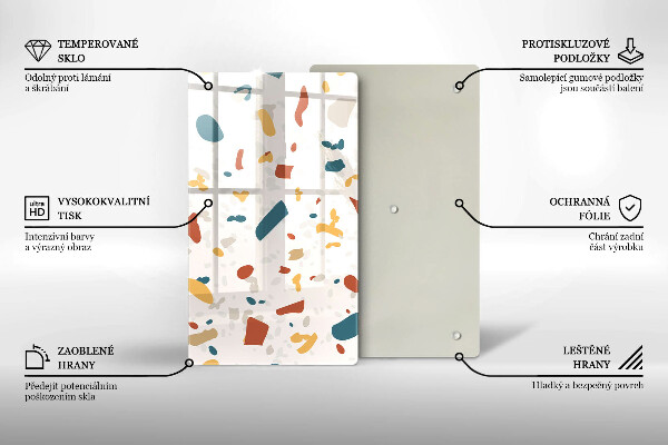 Glasskärbräda Dekorativt stengods