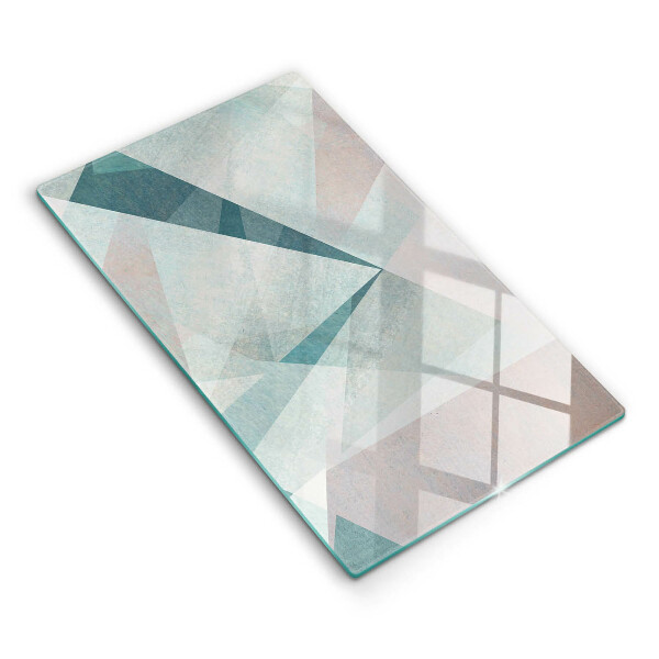 Glasskärbräda Skarp abstraktion