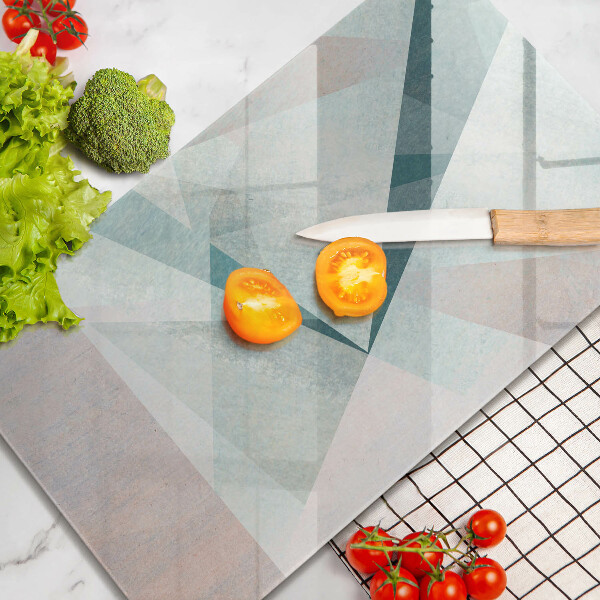 Glasskärbräda Skarp abstraktion