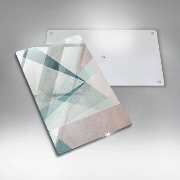 Glasskärbräda Skarp abstraktion