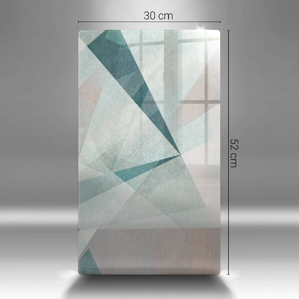 Glasskärbräda Skarp abstraktion