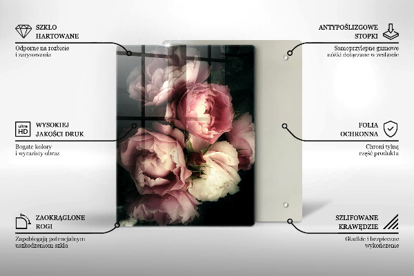 Glasskärbräda Dekorativ stenplatta