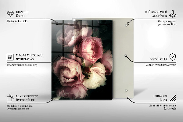 Glasskärbräda Dekorativ stenplatta