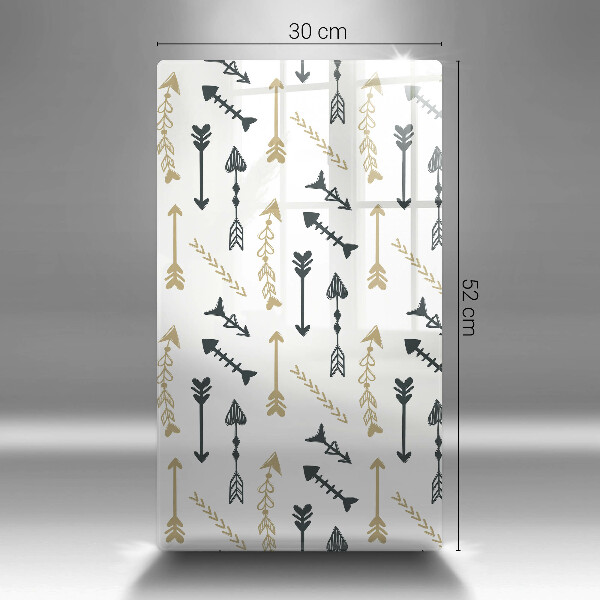 Glasskärbräda Boho pilmönster