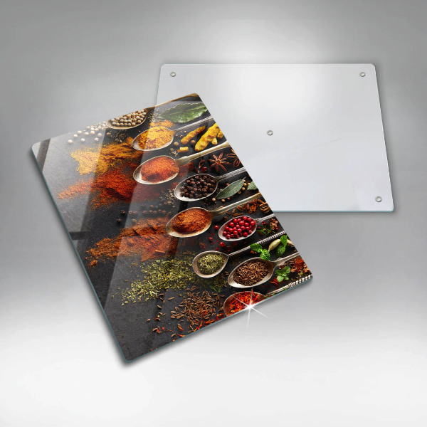 Glasskärbräda Kryddskedar
