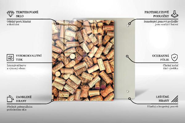 Glasskärbräda Kryddskedar
