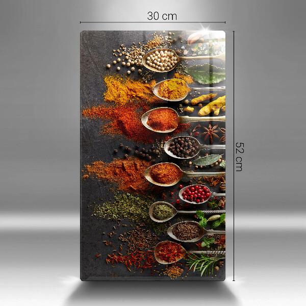 Glasskärbräda Kryddskedar