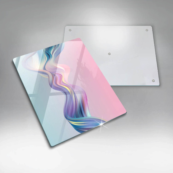 Glasskärbräda Pastell abstraktion