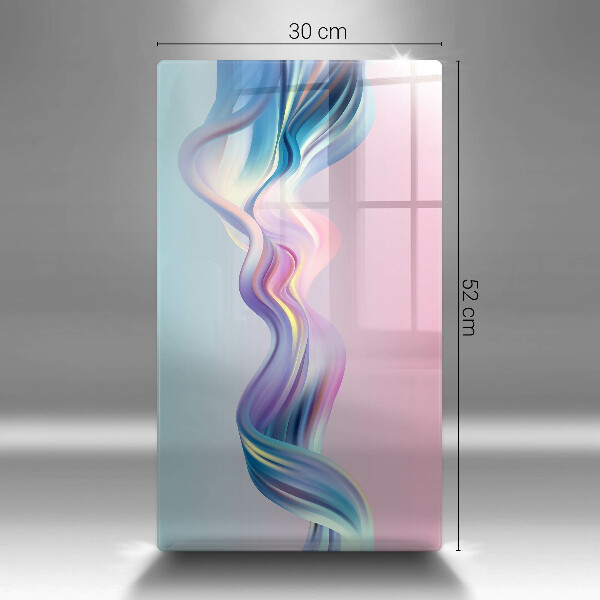 Glasskärbräda Pastell abstraktion