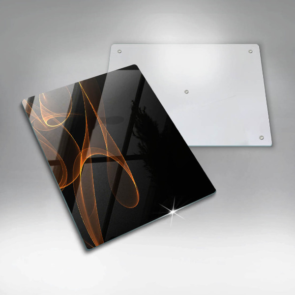 Glasskärbräda Abstrakta linjer