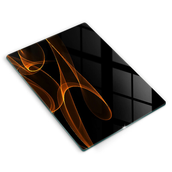 Glasskärbräda Abstrakta linjer