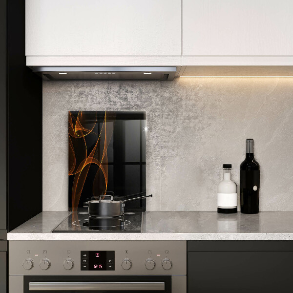 Glasskärbräda Abstrakta linjer