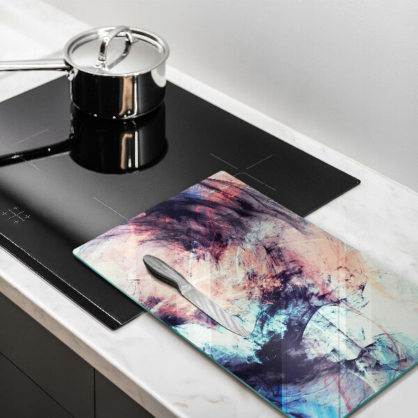 Glasskärbräda Målad abstraktion