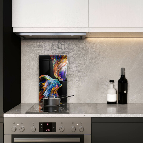 Glasskärbräda Abstrakt kyss