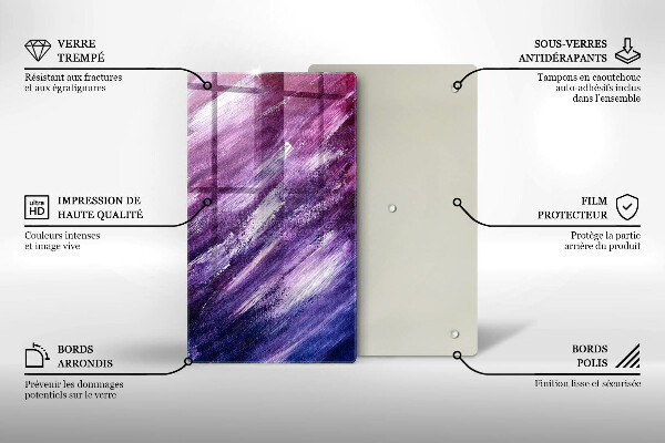 Glasskärbräda Måla abstraktion