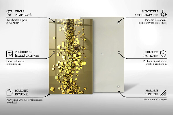 Glasskärbräda Abstraktion 3D geometri