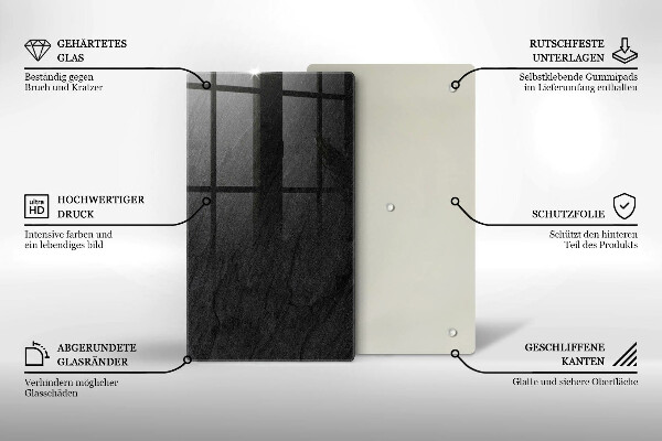 Glasskärbräda Sten textur