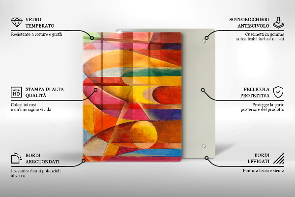 Glasskärbräda Sten textur
