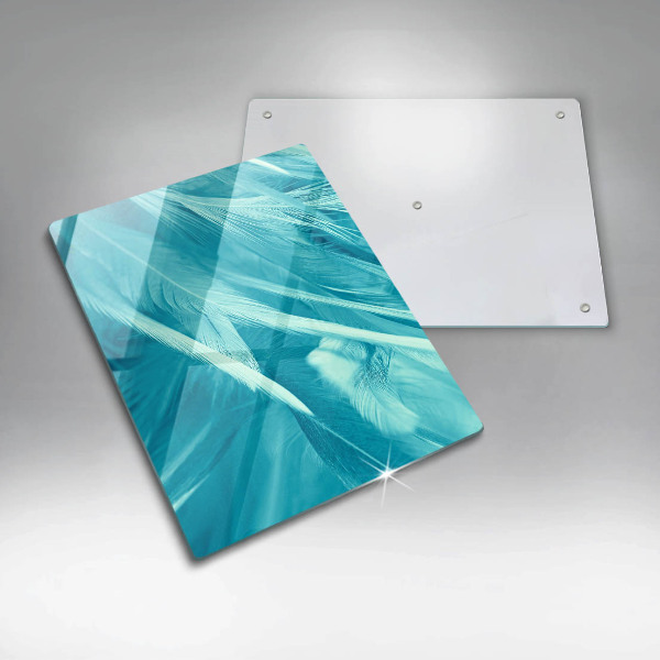 Glasskärbräda Fina fjädrar