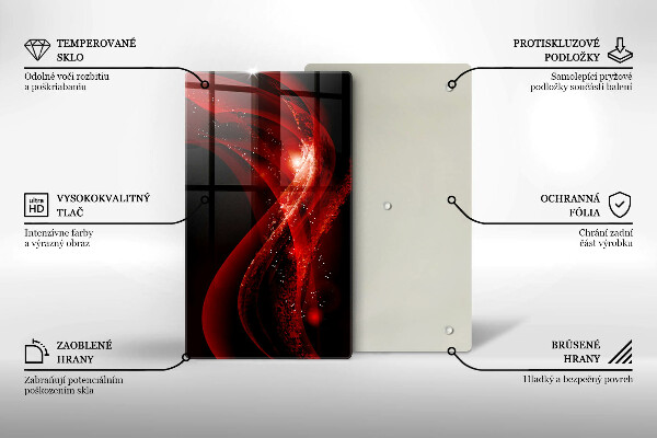 Glasskärbräda Modern abstraktion