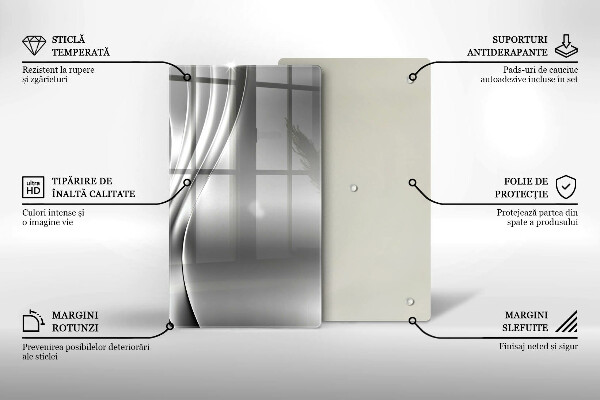 Glasskärbräda Metallstruktur