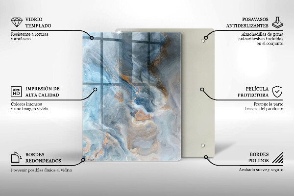 Glasskärbräda Linjär abstraktion