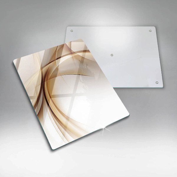 Glasskärbräda Abstraktionsformer