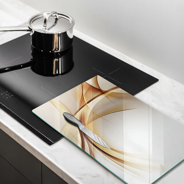 Glasskärbräda Abstraktionsformer